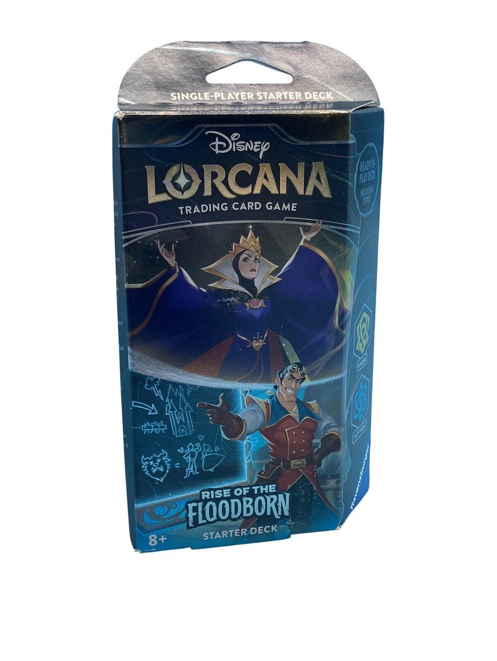 Disney Lorcana Rise Of The Floodborn Starter Deck Queen Gaston English TCG